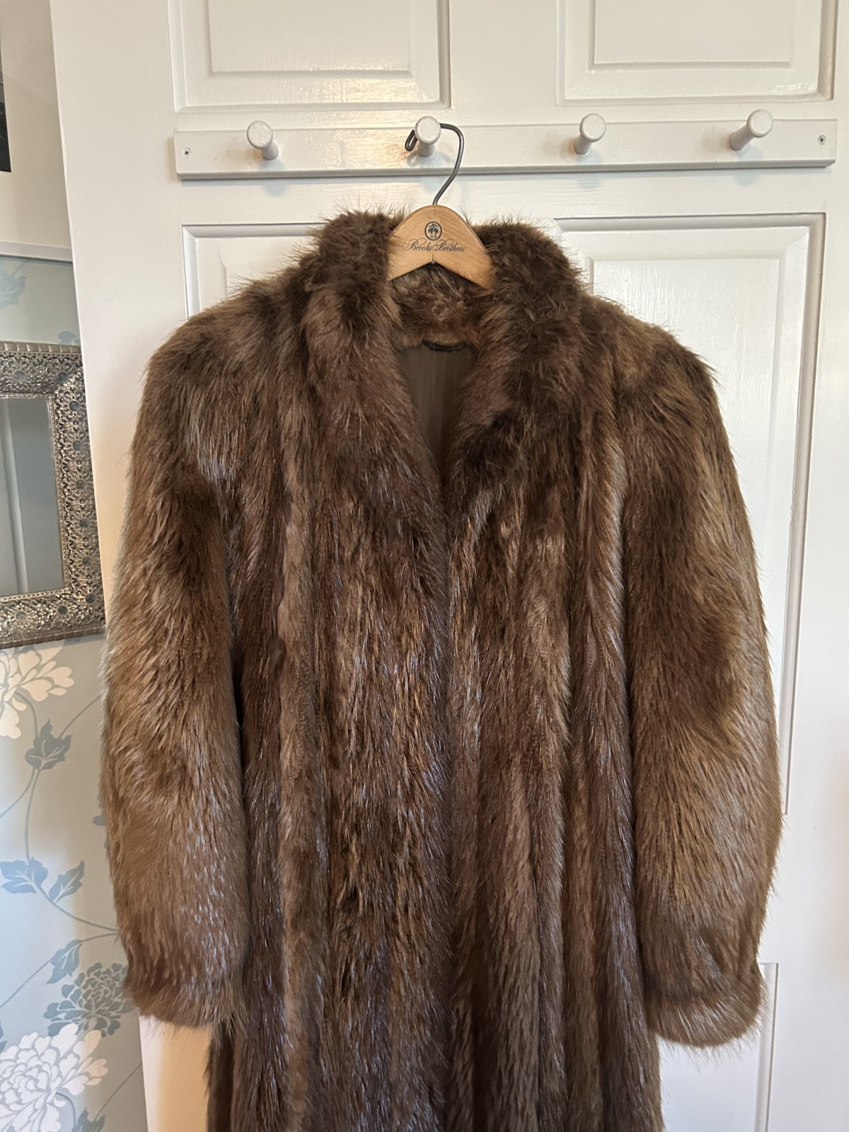 Golden Beaver Long Fur Coat, image 3