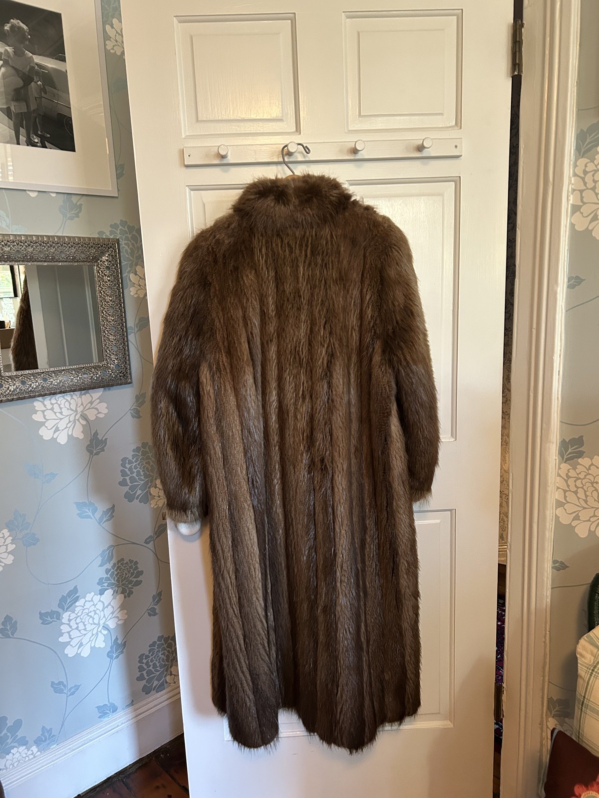 Golden Beaver Long Fur Coat, image 2