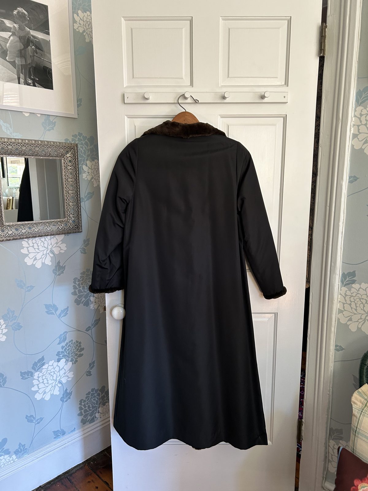 Fully Reversible Sheared Mink-Lined Trench Coat, image 5