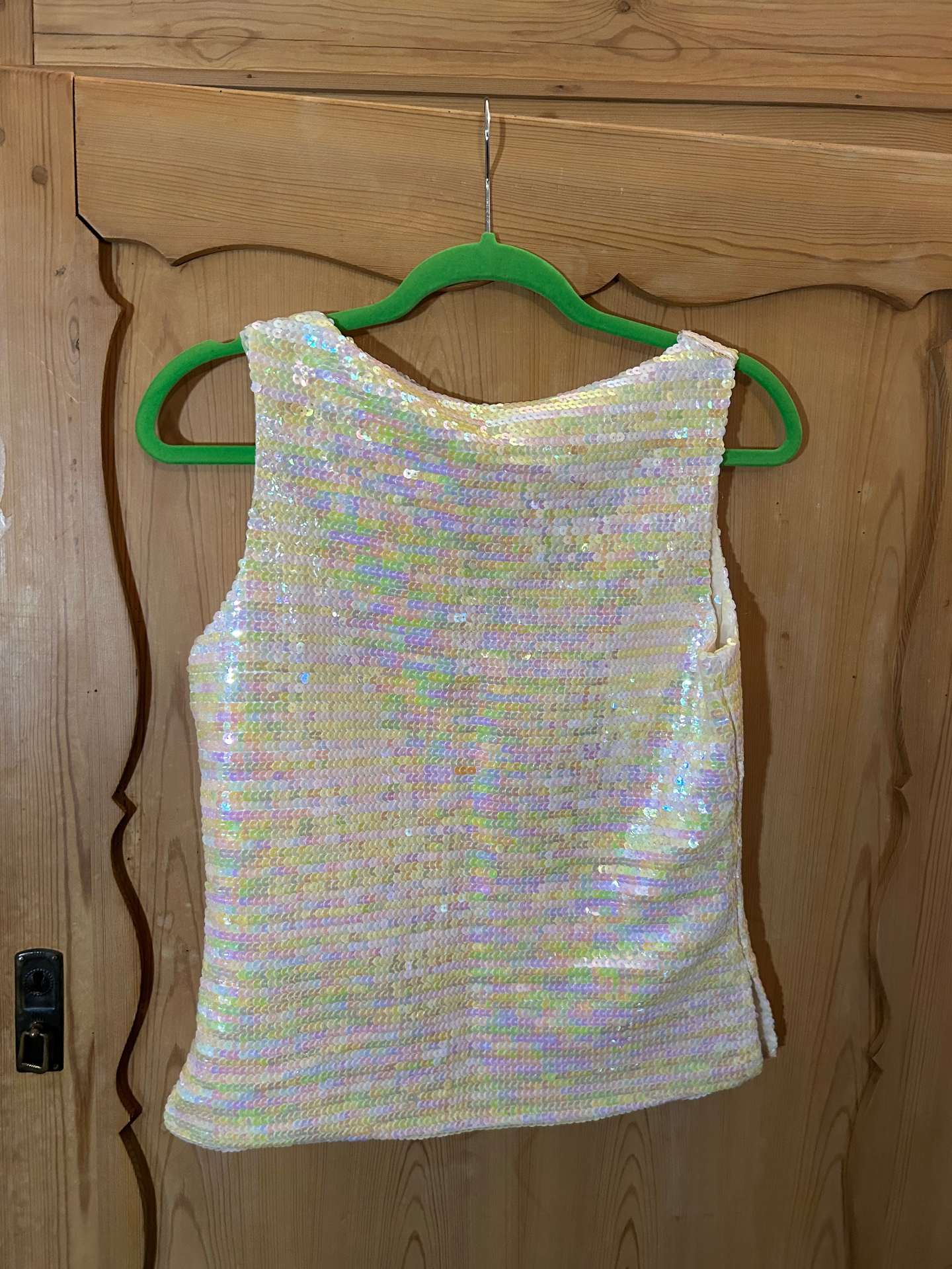 Oscar de la Renta Sequined Top — image 2