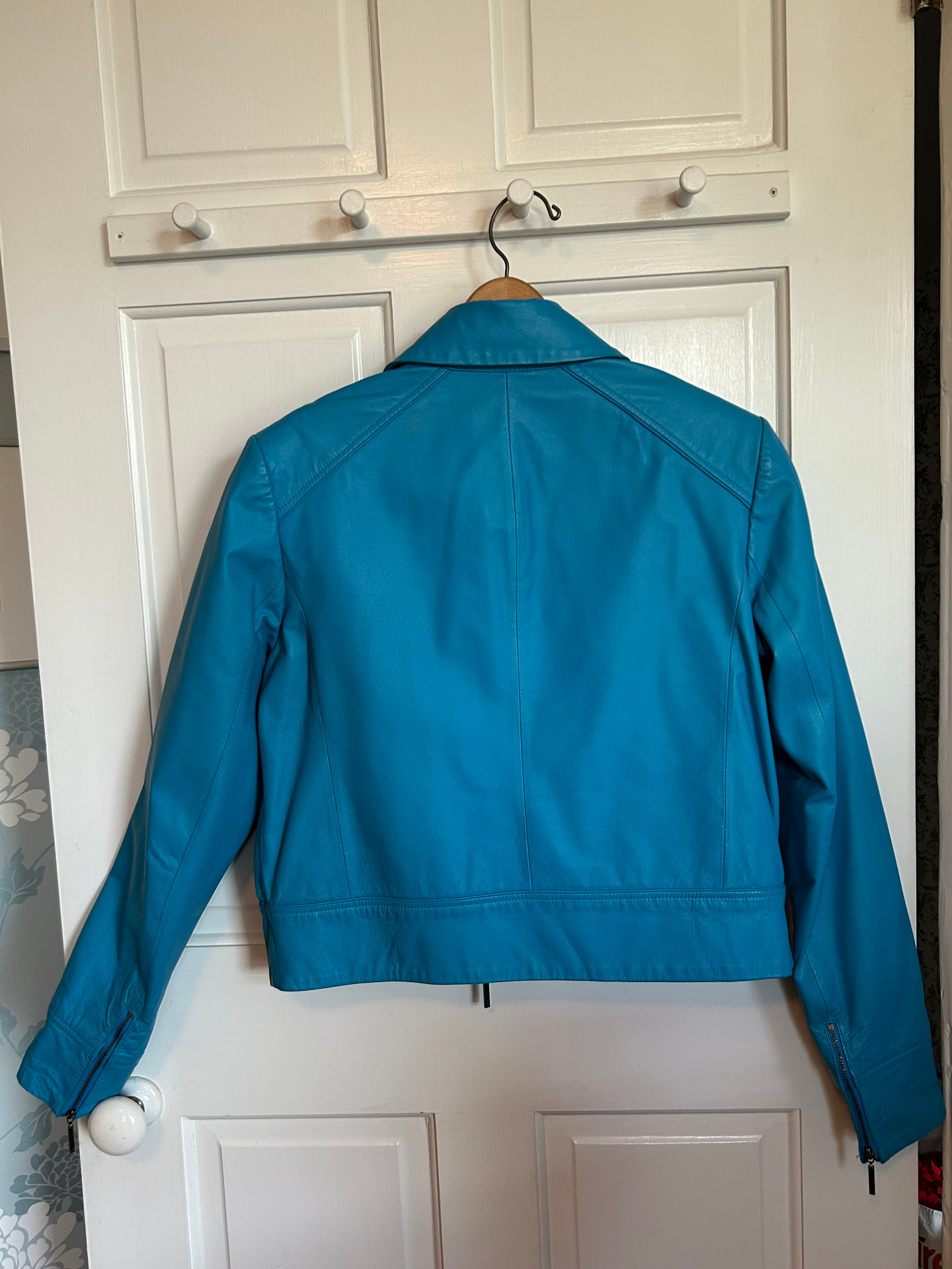 Prabal Gurung for Target Turquoise Leather Jacket — image 2